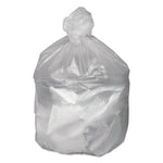 Load image into Gallery viewer, Waste Can Liners, 10 Gal, 6 Mic, 24" X 24", Natural, 50 Bags/roll, 20 Rolls/carton