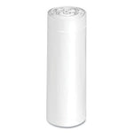 Load image into Gallery viewer, Linear-low-density Recycled Tall Kitchen Bags, 13 Gal, 0.85 Mil, 24" X 33", White, 15 Bags/roll, 10 Rolls/box
