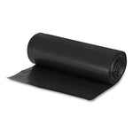 Load image into Gallery viewer, Linear Low Density Recycled Can Liners, 60 Gal, 1.25 Mil, 38" X 58", Black, 10 Bags/roll, 10 Rolls/carton