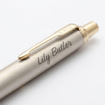 Load image into Gallery viewer, Personalized Parker IM Monochrome Ballpoint Pen – Custom Engraved Luxury Gift for Professionals, Graduates & Special Occasions