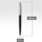 Load image into Gallery viewer, Personalized Black Parker Jotter Pen, Custom Engraved Ballpoint, Gift for Him & Her, Doctor, Wedding, Groomsmen, Anniversary, Graduation