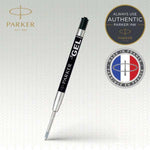 Load image into Gallery viewer, Genuine Parker Gel Ink Refills: Blue & Black, 0.7mm Medium Tip (2 Pack)