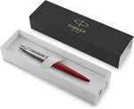 Load image into Gallery viewer, Personalized Parker Jotter Ballpoint Pen, Red, Custom Engraved Gift for Him & Her, Doctor, Wedding, Groomsmen, Anniversary