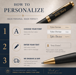 Load image into Gallery viewer, Personalized Parker Sonnet Ballpoint Pen – Matte Black Lacquer Gold Executive Gift