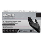Load image into Gallery viewer, Nitrile Exam Gloves, Powder-free, 3 Mil, Large, Black, 100/box, 10 Boxes/carton