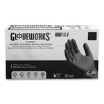Load image into Gallery viewer, Nitrile Exam Gloves, Powder-free, 6 Mil, X-large, Black, 100 Gloves/box, 10 Boxes/carton