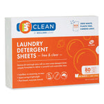 Load image into Gallery viewer, Laundry Detergent Sheets, Free And Clear, 40/pack