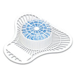 Load image into Gallery viewer, Extra Duty Urinal Screen With Non-para Block, Evergreen With Enzymes Scent, White, Dozen