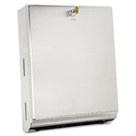 Load image into Gallery viewer, Surface-mounted Paper Towel Dispenser, 10.75 X 4 X 14, Stainless Steel