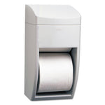 Load image into Gallery viewer, Matrix Series Two-roll Tissue Dispenser, 6.25 X 6.88 X 13.5, Gray