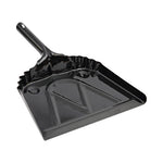 Load image into Gallery viewer, Metal Dust Pan, 12 X 14, 2 " Handle, 20-gauge Steel, Black