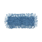 Load image into Gallery viewer, Mop Head, Dust, Looped-end, Cotton/synthetic Fibers, 18 X 5, Blue
