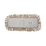 Load image into Gallery viewer, Industrial Dust Mop Head, Hygrade Cotton, 18w X 5d, White