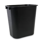 Load image into Gallery viewer, Soft-sided Wastebasket, 14 Qt, Plastic, Black