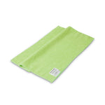 Load image into Gallery viewer, Microfiber Cleaning Cloths, 16 X 16, Green, 24/pack