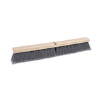 Load image into Gallery viewer, Floor Brush Head, 3" Gray Flagged Polypropylene Bristles, 24" Brush