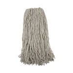 Load image into Gallery viewer, Mop Head, Premium Standard Head, Cotton Fiber, 32oz, White, 12/carton