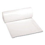 Load image into Gallery viewer, Low-density Waste Can Liners, 10 Gal, 0.4 Mil, 24" X 23", White, 25 Bags/roll, 20 Rolls/carton