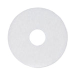 Load image into Gallery viewer, Polishing Floor Pads, 12" Diameter, White, 5/carton