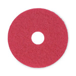 Load image into Gallery viewer, Buffing Floor Pads, 15" Diameter, Red, 5/carton