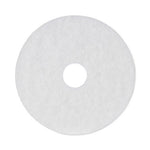 Load image into Gallery viewer, Polishing Floor Pads, 16" Diameter, White, 5/carton