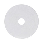 Load image into Gallery viewer, Polishing Floor Pads, 17" Diameter, White, 5/carton