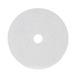 Load image into Gallery viewer, Polishing Floor Pads, 19" Diameter, White, 5/carton