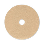 Load image into Gallery viewer, Burnishing Floor Pads, 20" Diameter, Tan, 5/carton