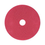 Load image into Gallery viewer, Buffing Floor Pads, 21" Diameter, Red, 5/carton