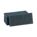Load image into Gallery viewer, Medium-duty Scour Pad, 10 X 4.63, Blue, 20/carton