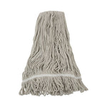Load image into Gallery viewer, Mop Head, Loop Web/tailband, Value Standard, Cotton, No. 32, White, 12/carton