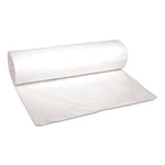Load image into Gallery viewer, Low-density Waste Can Liners, 45 Gal, 0.6 Mil, 40" X 46", White, 25 Bags/roll, 4 Rolls/carton