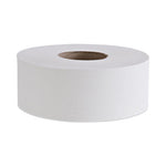 Load image into Gallery viewer, Jumbo Roll Bathroom Tissue, Septic Safe, 2-ply, White, 3.4" X 1,000 Ft, 12 Rolls/carton