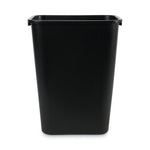 Load image into Gallery viewer, Soft-sided Wastebasket, 41 Qt, Plastic, Black