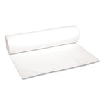 Load image into Gallery viewer, Low-density Waste Can Liners, 56 Gal, 0.6 Mil, 43" X 47", White, 25 Bags/roll, 4 Rolls/carton