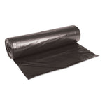 Load image into Gallery viewer, Low-density Waste Can Liners, 56 Gal, 0.6 Mil, 43" X 47", Black, 25 Bags/roll, 4 Rolls/carton