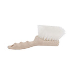 Load image into Gallery viewer, Utility Brush, Cream Nylon Bristles, 5.5" Brush, 3.5" Tan Plastic Handle