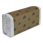 Load image into Gallery viewer, Boardwalk Green C-fold Towels, 1-ply, 10.13 X 12.75, Natural White, 150/pack, 16 Packs/carton