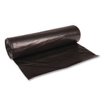 Load image into Gallery viewer, Recycled Low-density Polyethylene Can Liners, 56 Gal, 1.6 Mil, 43" X 47", Black, 10 Bags/roll, 10 Rolls/carton