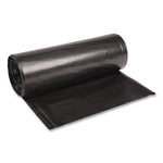 Load image into Gallery viewer, Recycled Low-density Polyethylene Can Liners, 60 Gal, 1.6 Mil, 38" X 58", Black, 10 Bags/roll, 10 Rolls/carton