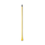 Load image into Gallery viewer, Plastic Jaws Mop Handle For 5 Wide Mop Heads, Aluminum, 1" Dia X 60", Yellow