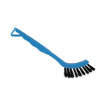 Load image into Gallery viewer, Grout Brush, Black Nylon Bristles, 8.13" Blue Plastic Handle