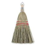 Load image into Gallery viewer, Corn Whisk Broom, Corn Fiber Bristles, 9" Bristle Length, Yellow, 12/carton