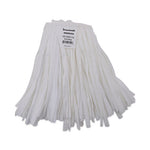 Load image into Gallery viewer, Nonwoven Cut End Edge Mop, Rayon/polyester, #20, White, 12/carton