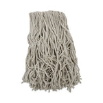 Load image into Gallery viewer, Banded Mop Head, Cotton, Cut-end, White, 16 Oz, 12/carton