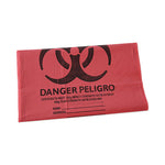 Load image into Gallery viewer, Linear Low Density Health Care Trash Can Liners, 45 Gal, 1.3 Mil, 40 X 46, Red, 100/carton