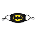 Load image into Gallery viewer, Cloth Face Mask, Batman Logo Print, Cotton/polyester/spandex, Adult