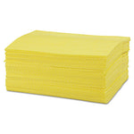 Load image into Gallery viewer, Masslinn Dust Cloths, 1-ply, 16 X 24, Unscented, Yellow, 50/pack, 8 Packs/carton