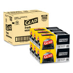Load image into Gallery viewer, Drawstring Large Trash Bags, 30 Gal, 1.05 Mil, 30" X 33", Black, 15 Bags/box, 6 Boxes/carton