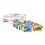 Load image into Gallery viewer, All Surface Scrubber Sponge, 2.5 X 4.5, 0.9" Thick, Dark Blue, 3/pack, 8 Packs/carton
